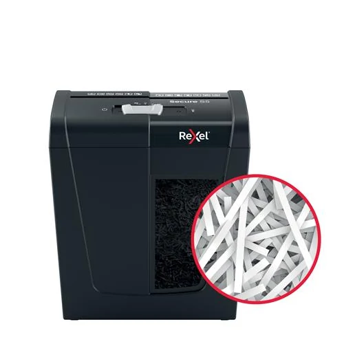 Iratmegsemmisítő, csík, 5 lap, REXEL, 