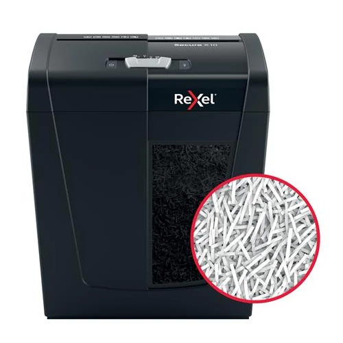 Iratmegsemmisítő, konfetti, 10 lap, REXEL, 