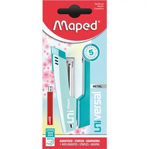 Tűzőgép, 24/6, 26/6, 25 lap, MAPED 
