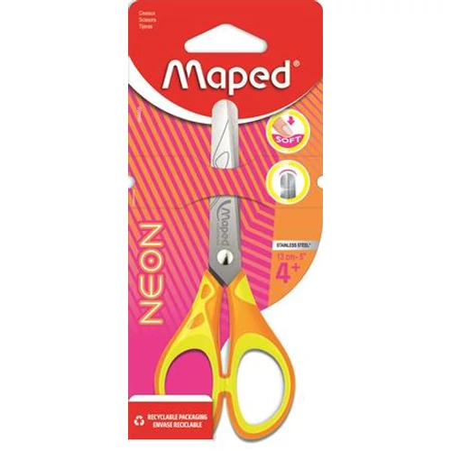 Olló, iskolai, 13 cm, MAPED 