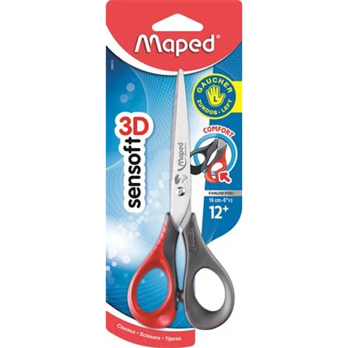 Olló, általános, 16 cm, balkezes, MAPED 