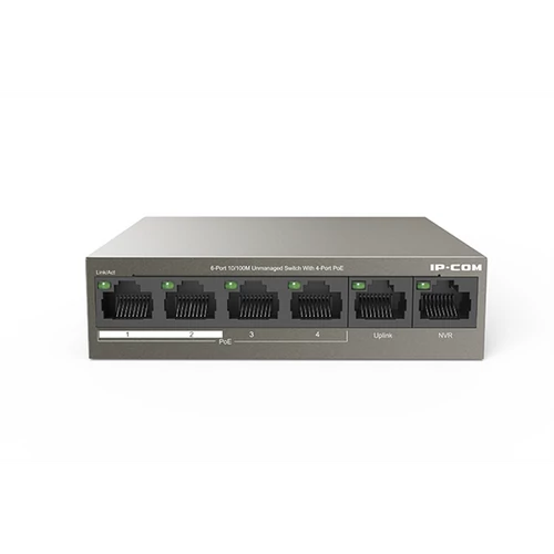 IP-COM F1106P-4-63W 6-Port 10/100M Desktop Switch with 4-Port PoE