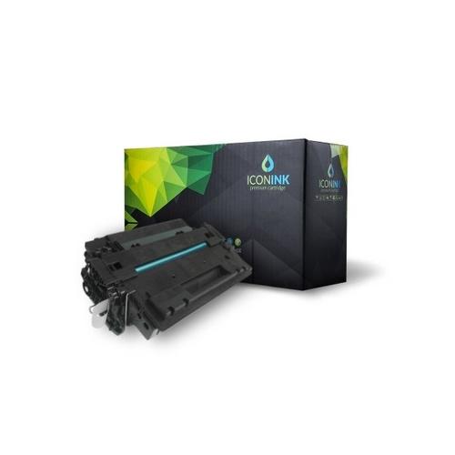 HP CE255A No.55A/CRG524 Fekete toner utángyártott ICONINK