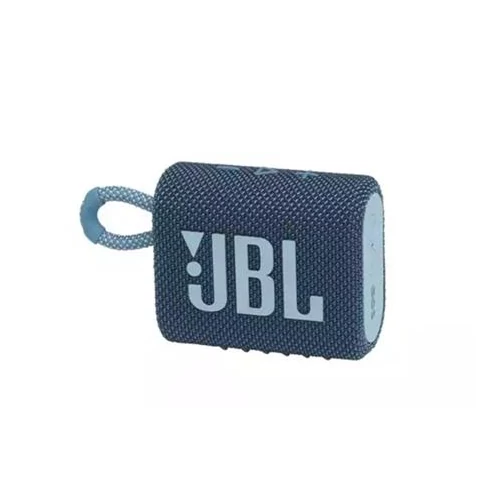 Hangszóró, hordozható, vízálló, Bluetooth, JBL "Go 3", kék
