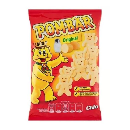 Chips, 50 g, CHIO "Pom-Bar", sós