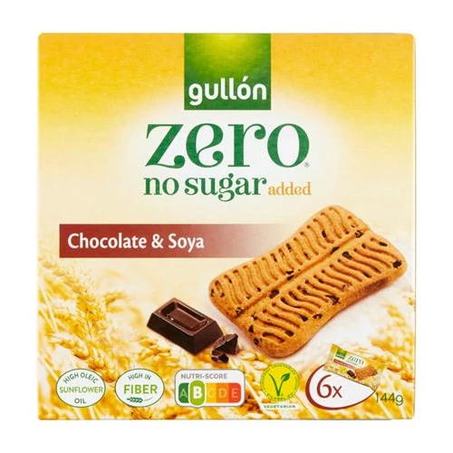 Keksz GULLON Snack csokis 144g