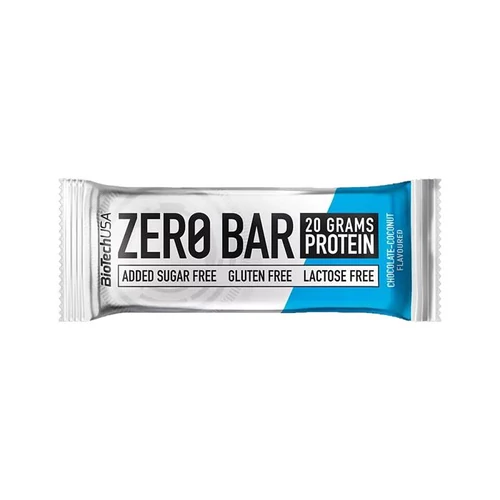Fehérjeszelet, gluténmentes, 50g, BIOTECH USA 