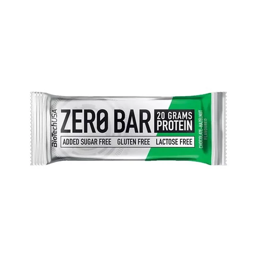 Fehérjeszelet, gluténmentes, 50g, BIOTECH USA 