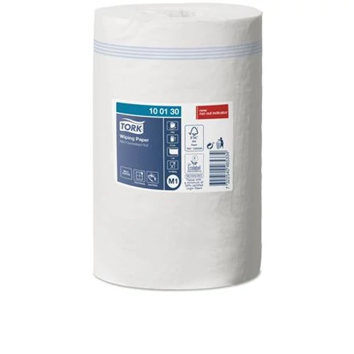 Törlőpapír, belsőmag-adagolás, M1 rendszer, 11tek/krt, 1rétegű, Advanced, TORK, fehér