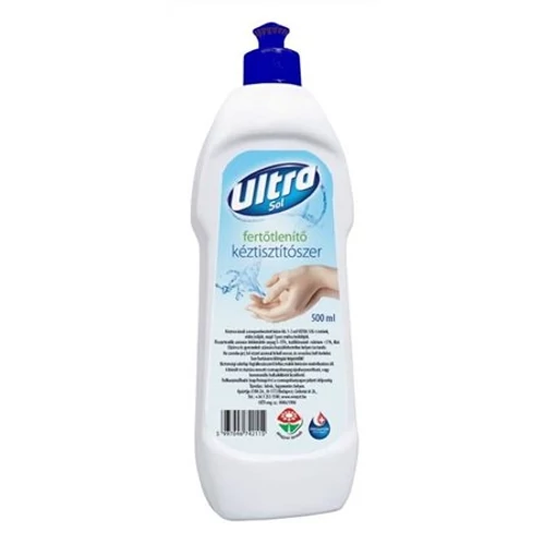 Folyékony szappan fertőtlenítő hatással 500 ml Ultra Sol
