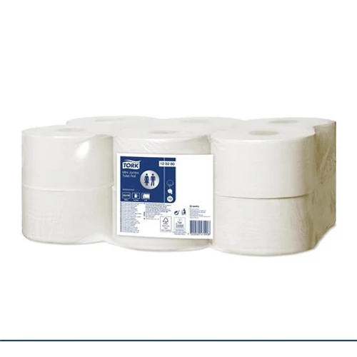 Toalettpapír, T2 rendszer, 12tek/krt, 2rétegű, 18,8cm átmérő, Advanced, TORK 