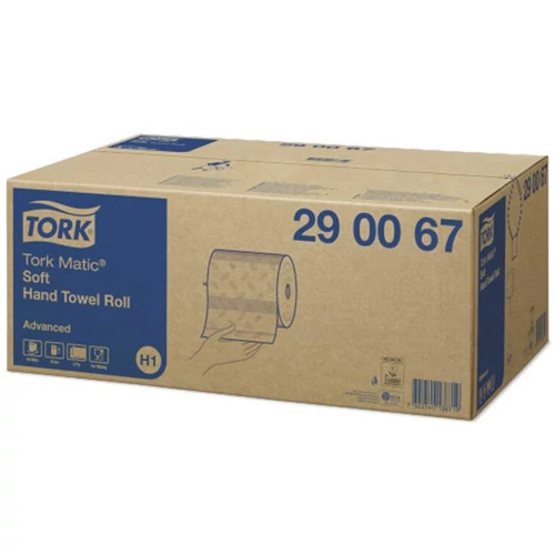 Kéztörlő, tekercses, 6tek/krt, 2rétegű, H1 rendszer, Advanced, TORK 