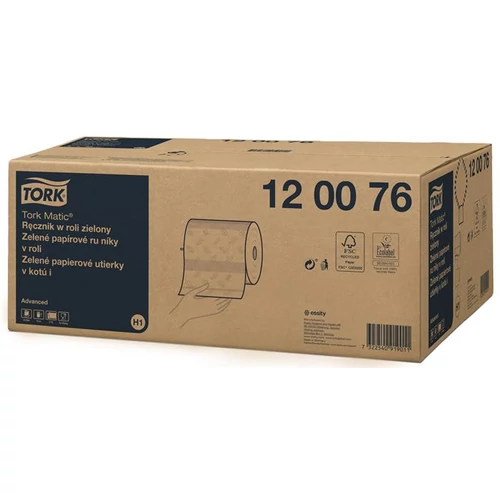 Kéztörlő, 6tek/krt, 2rétegű, H1 rendszer, Advanced, TORK 