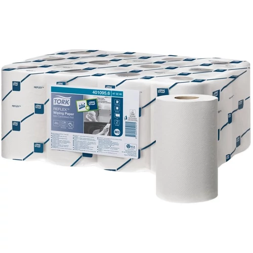 Törlőpapír, 12tek/krt, 13cm átmérő, M3 rendszer, 1rétegű, Advanced, TORK 