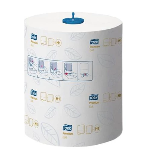 Kéztörlő, 6tek/krt, 2rétegű, H1 rendszer, Premium, TORK 