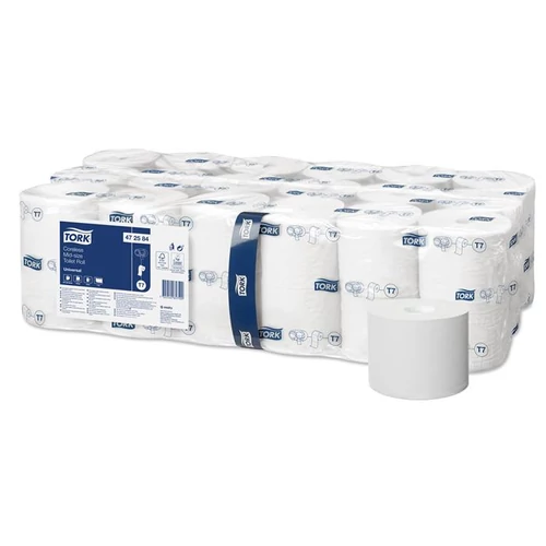 Toalettpapír, T7 rendszer, 36tek/krt, 1rétegű, 13,1cm átmérő, Universal, TORK 
