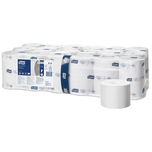 Toalettpapír, T7 rendszer, 36csom/krt, 2rétegű, 13,1cm átmérő, Premium, TORK 
