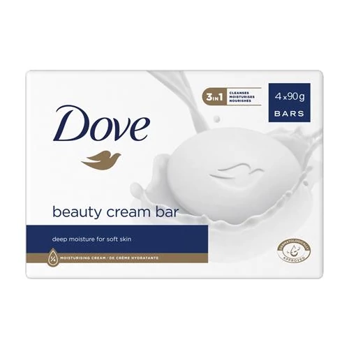Krémszappan, 4x90 g, DOVE 