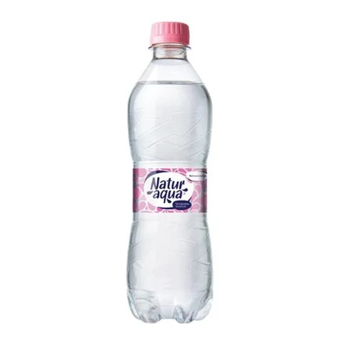 Ásványvíz, szénsavmentes, NATUR AQUA, 0,5 l