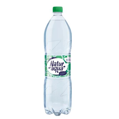 Ásványvíz enyhe NATURAQUA 1,5L DRS