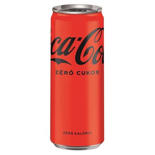 Üdítőital, szénsavas, 0,33 l, dobozos, COCA COLA 