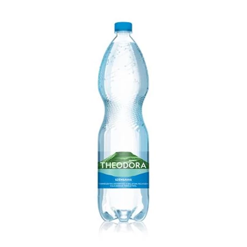 Ásványvíz, szénsavas, THEODORA, 1,5 l, 
