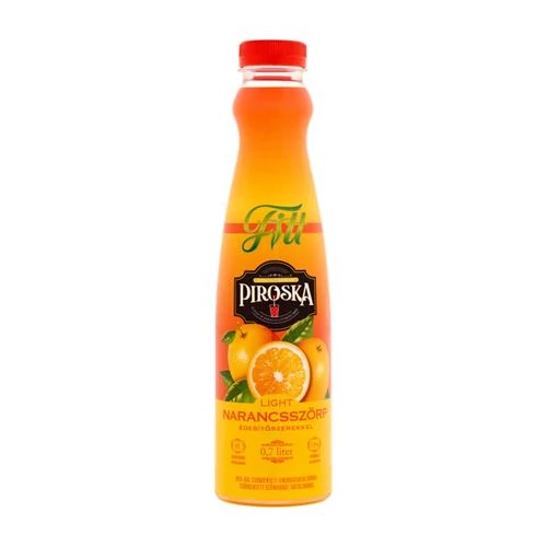 Szörp, light, 0,7 l, PIROSKA 