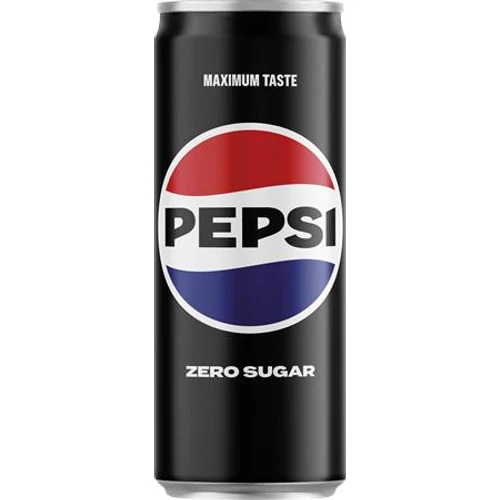 Üdítőital, szénsavas, 0,33 l, dobozos, PEPSI 