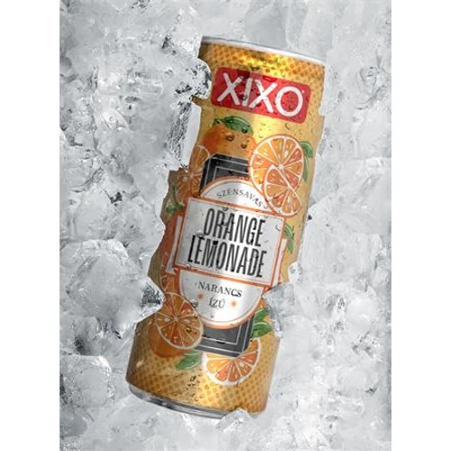 Üdítőital, szénsavas, 250 ml, XIXO 