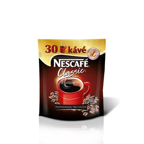 Instant kávé, 50 g, utántöltő, NESCAFÉ 