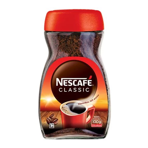 Instant kávé, 100 g, üveges, NESCAFÉ 