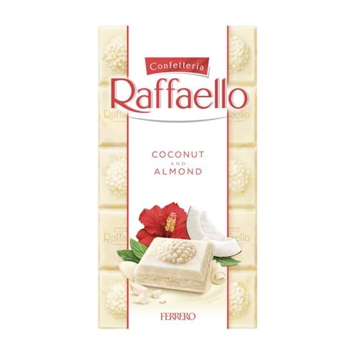 Fehér csokoládé, 90 g, RAFFAELLO 
