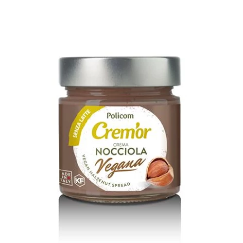 Mogyorókrém, vegán, 35%, 240 g, CREM`OR