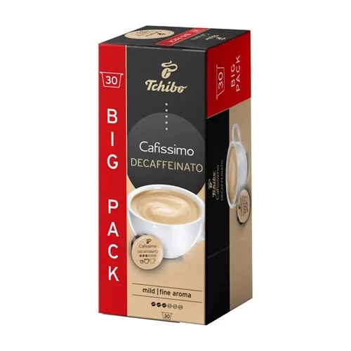 Kávékapszula, koffeinmentes, 30 db, TCHIBO 