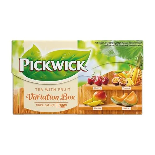 Fekete tea, 20x1,5 g, PICKWICK 