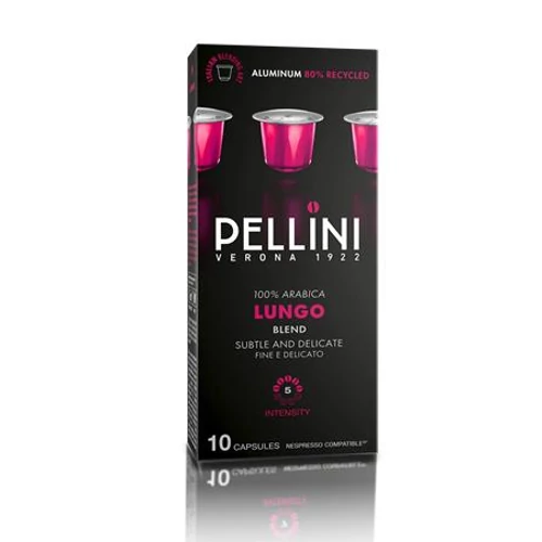 Kávékapszula, Nespresso® kompatibilis, 10 db, PELLINI, 