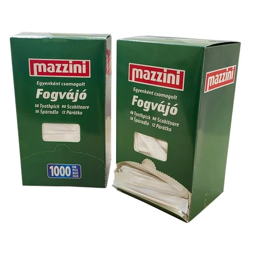 Fogvájó, egyesével csomagolt, 1000 db, MAZZINI