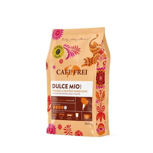 Kávé, pörkölt, szemes, 1000 g, CAFE FREI 