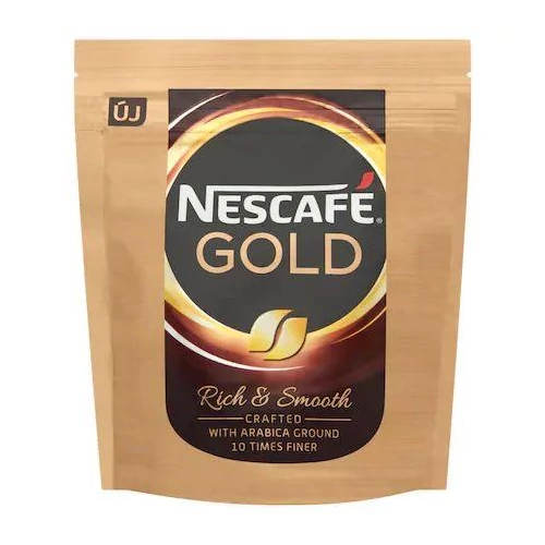 Instant kávé, 50 g, utántöltő, NESCAFÉ "Gold"