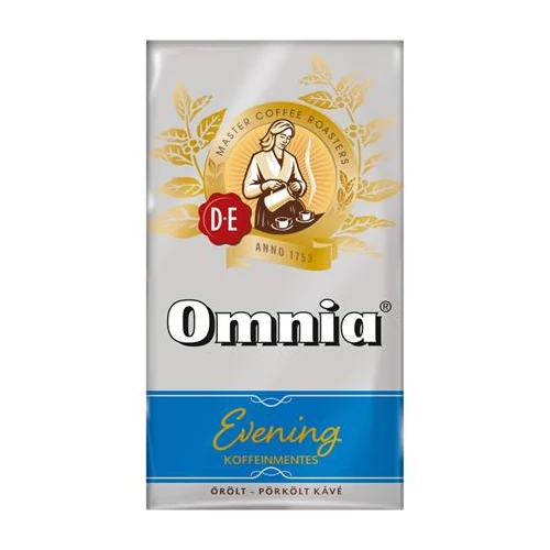 Kávé, pörkölt, őrölt, vákuumos csomagolásban, 250 g, DOUWE EGBERTS 