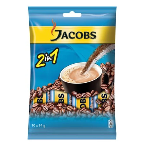 Instant kávé stick, 10x14 g, JACOBS 