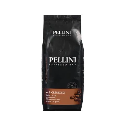Kávé, pörkölt, szemes, 1000 g, PELLINI 