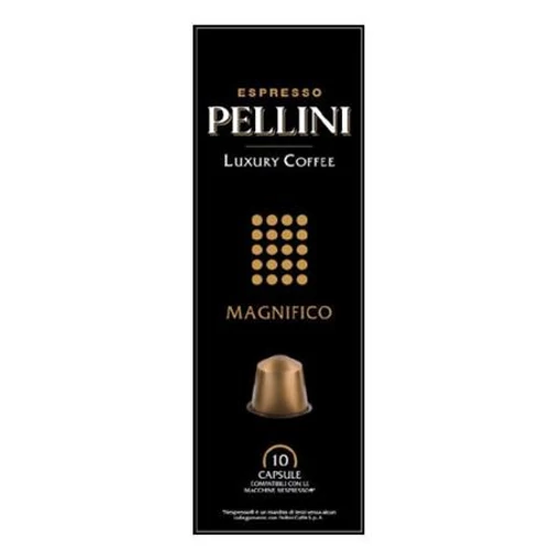 Kávékapszula, Nespresso® kompatibilis, 10 db, PELLINI, "Magnifico"