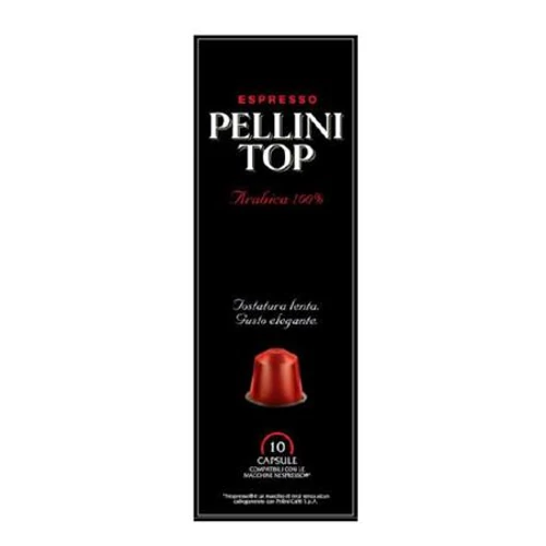 Kávékapszula, Nespresso® kompatibilis, 10 db, PELLINI, "Top"