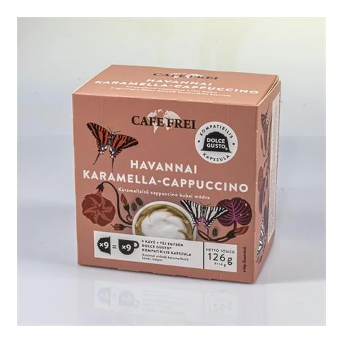 Kávékapszula, Dolce Gusto kompatibilis, 9 db, CAFE FREI 