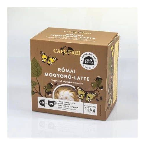 Kávékapszula, Dolce Gusto kompatibilis, 9 db, CAFE FREI 