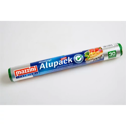 Alufólia 30m erősített 9 mikron Prémium Mazzini