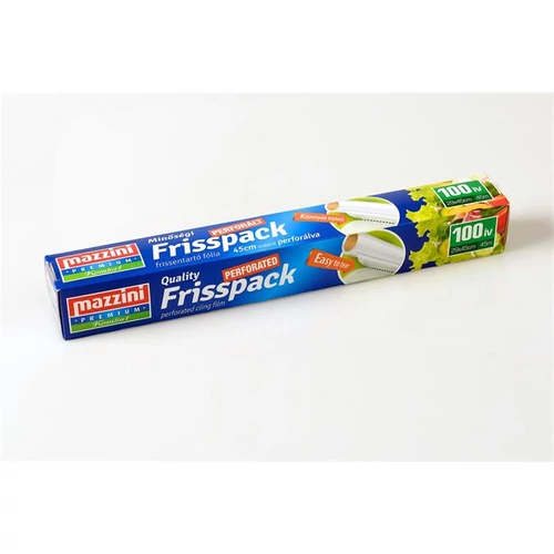 Frissentartó fólia 45m perforált 100ív MAZZINI Frisspack