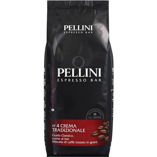 Kávé, pörkölt, szemes, 1000 g, PELLINI 
