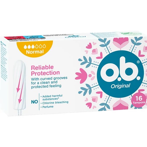 Tampon, normál, 16 db, OB 